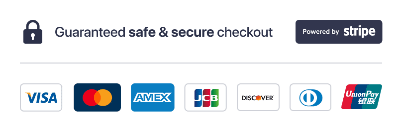 Giaranteed Safe & Secure Checkout with Brise Carwood